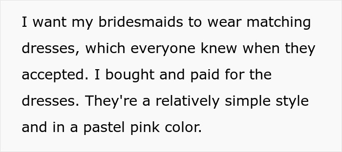 Pretty In Pink: Tomboy Throws A Fit Over Bridesmaid Dress, Threatens To Skip Sister’s Wedding