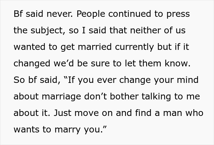 Guy Makes An Awkward Joke About Not Wanting To Marry His Longtime Girlfriend, Ends Up Losing Her Guy Makes An Awkward Joke About Not Wanting To Marry His Longtime Girlfriend, Ends Up Losing Her