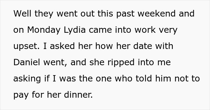 Woman's Attempt To Score Free Dinner On Date Ends In Embarrassment As He Got Warned Beforehand