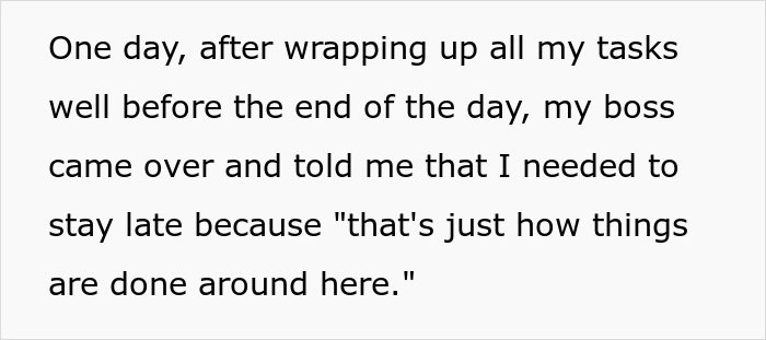 "What Are You Doing?": Boss Shocked Employee Just Reads Book After Being Asked To Stay Late "What Are You Doing?": Boss Shocked Employee Just Reads Book After Being Asked To Stay Late