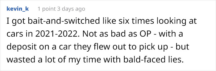 “Nearly 3.5k Total Reviews”: Car Dealership Tries To Bait And Switch The Wrong Customer “Nearly 3.5k Total Reviews”: Car Dealership Tries To Bait And Switch The Wrong Customer