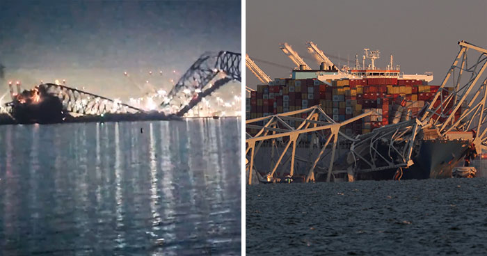 Harrowing Audio Captures Officers Racing Against Time To Seal Traffic Before Baltimore Bridge Collapse