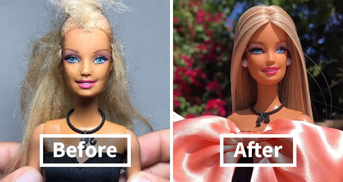 Barbie Glow Up Moments: 18 Awesome Transformations By Daniel Lima