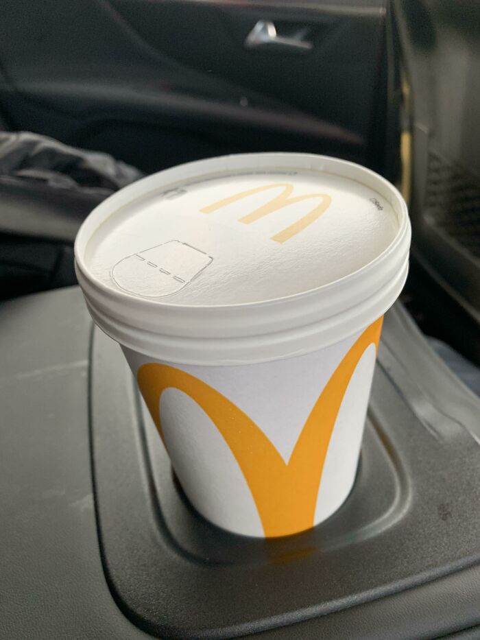 Mcdonald’s In The Netherlands Now Serve Drinks With A Cardboard Lid Instead Of A Plastic Lid