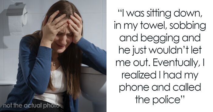 “I Called The Police”: Guy Can’t Stand GF’s Smell, Locks Her In The Bathroom For 3 Hours