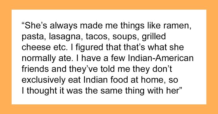 “This Is Why You Live Together Before You Get Married”: Couple’s Drama Ensues Over Indian Food