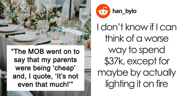 “Almost $37,000”: Family Overwhelmed By In-Laws’ Demands For A Lavish Rehearsal Dinner