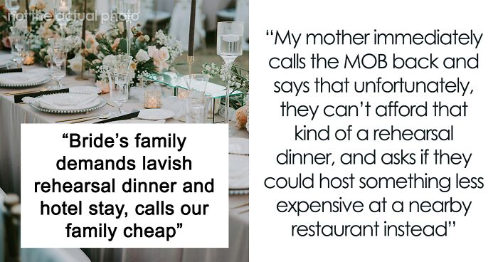 “Almost $37,000”: Family Overwhelmed By In-Laws’ Demands For A Lavish Rehearsal Dinner