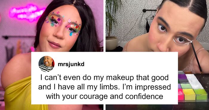 Makeup Artist With No Arms Or Legs Amazes Viewers With Captivating Professional Looks
