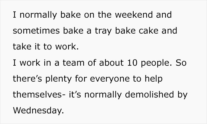 Woman Treats Her Colleagues With Home-Baked Goods, Two Of Them Threaten To Report Her To HR