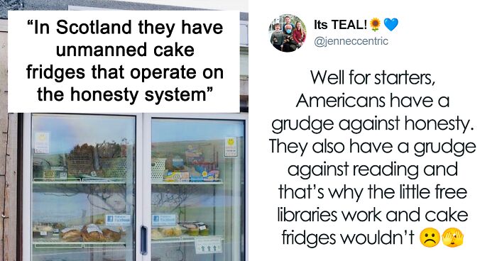 Scotland’s Honesty Cake Fridge Goes Viral, Has People Listing Other Similar Fridges Around The World