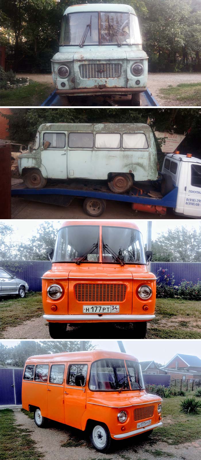 Nysa 522, Photos Shows The Restoration Of A Polish Car ⁠