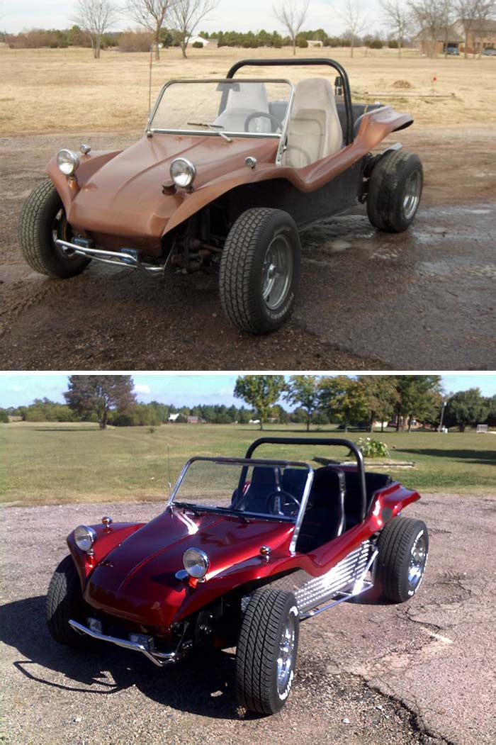 1963 VW Dune Buggy Restoration Before And After