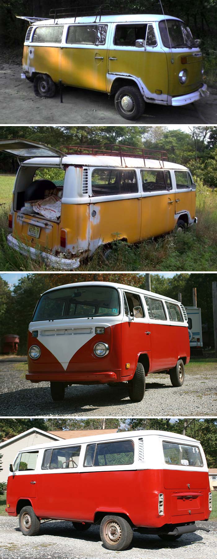 I Restored A 1977 VW Bus For Under $1,000