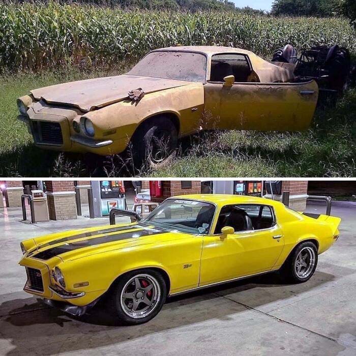 Restoration Camaro Z28 '73