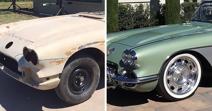 50 Times Trashed Cars Were Restored To Their Former Glory, Shared In This Online Group