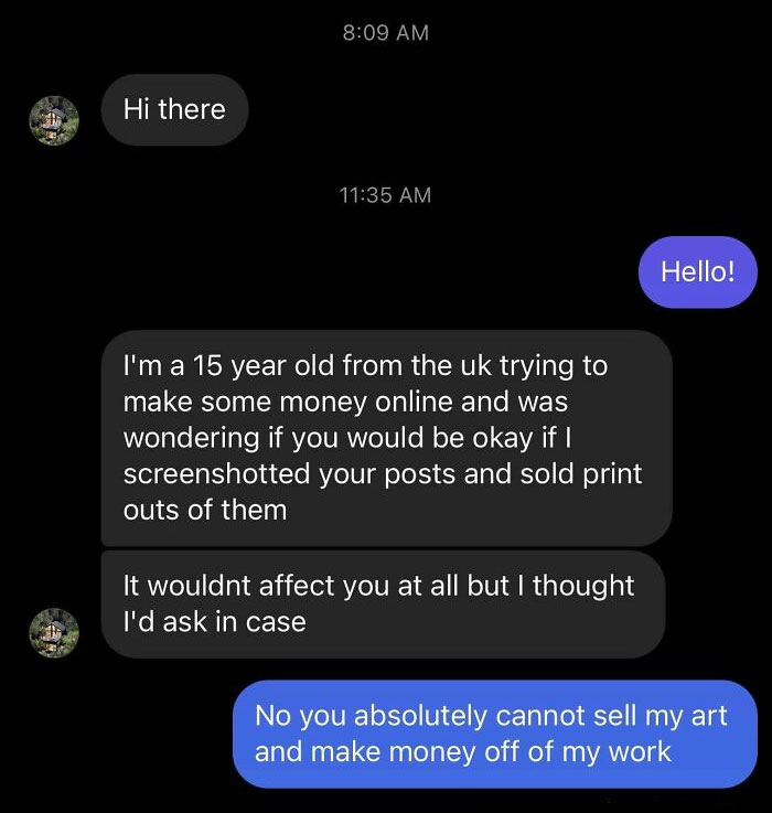 Let Me Sell Your Artwork And Not Pay You