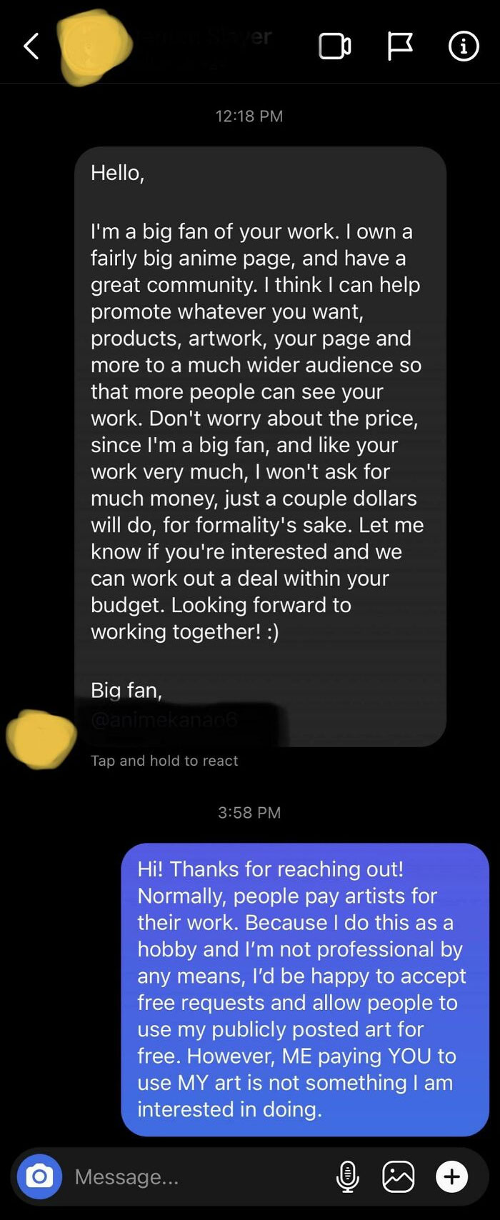 Getting Free Art In Exchange For “Exposure” Isn’t Enough Anymore. You Have To Get Artists To Pay You To Get “Exposure” Now