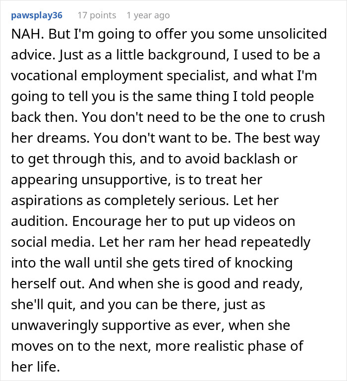 Teenager Thinks She's Going To Be A Famous Singer, Mom Gives Her A Reality Check Teenager Thinks She's Going To Be A Famous Singer, Mom Gives Her A Reality Check