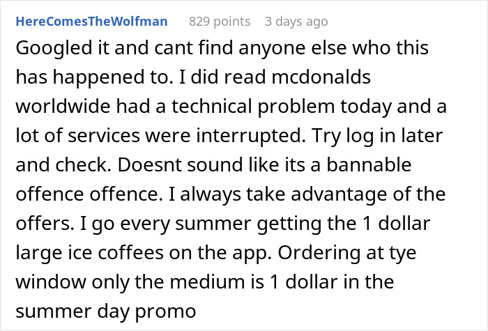 Guy Enjoys $1.50 McDonald’s Breakfast Sandwiches For Months, Comes To Find He’s Been Banned Guy Enjoys $1.50 McDonald’s Breakfast Sandwiches For Months, Comes To Find He’s Been Banned