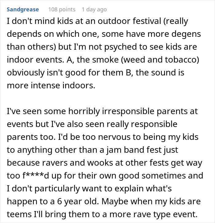 “Have Some Respect”: Mom Vents About Her Experience Of Bringing A Baby To A Rave, Gets Dragged “Have Some Respect”: Mom Vents About Her Experience Of Bringing A Baby To A Rave, Gets Dragged