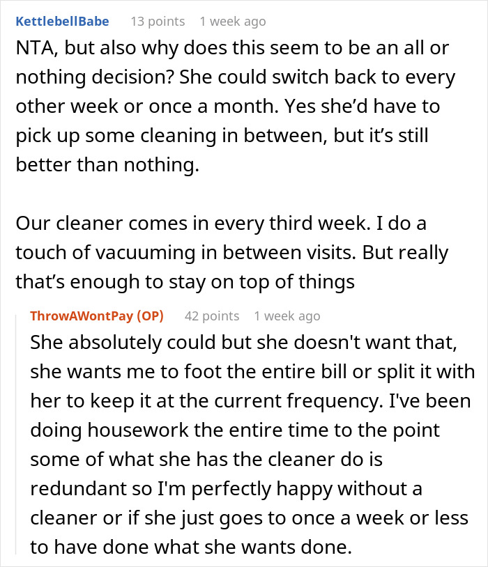 Guy Won't Pay For Housekeeping Service After Wife Gets Laid Off At Her Job, Drama Ensues Guy Won't Pay For Housekeeping Service After Wife Gets Laid Off At Her Job, Drama Ensues