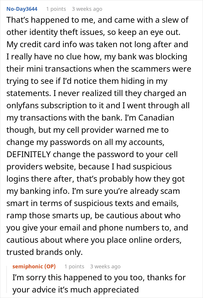 Scammers Steal Woman’s Number And Max Out Her Credit Cards, Her Husband Gets Perfect Revenge