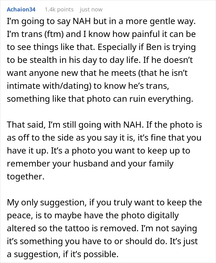 Mom Agrees To Hide All Photos Of Her Son Pre-Transition Except For One, Gets Called Cruel Mom Agrees To Hide All Photos Of Her Son Pre-Transition Except For One, Gets Called Cruel