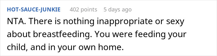 Man Demands Wife Stop Breastfeeding Their Baby In Front Of His Mates, Is Told To ‘Shut Up’ Man Demands Wife Stop Breastfeeding Their Baby In Front Of His Mates, Is Told To ‘Shut Up’