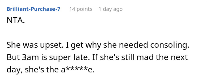 Woman Gets Upset When Her Boyfriend Can’t Stay Up At 3AM To Console Her Woman Gets Upset When Her Boyfriend Can’t Stay Up At 3AM To Console Her