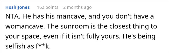 Woman Doesn’t Let Husband Invade Her Personal Corner At Home With His Peloton, Drama Ensues Woman Doesn’t Let Husband Invade Her Personal Corner At Home With His Peloton, Drama Ensues