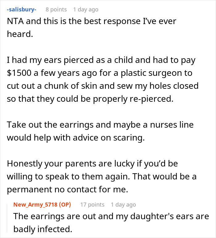 “Both Got Their Noses Pierced”: Woman Gives Ultimatum To Parents Who Violated Her Trust “Both Got Their Noses Pierced”: Woman Gives Ultimatum To Parents Who Violated Her Trust