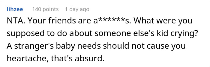 “AITA For Ignoring A Crying Baby In A Restaurant And Continuing To Enjoy My Dessert?” “AITA For Ignoring A Crying Baby In A Restaurant And Continuing To Enjoy My Dessert?”