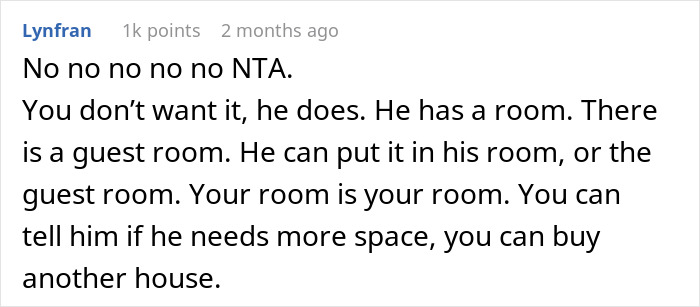 Woman Doesn’t Let Husband Invade Her Personal Corner At Home With His Peloton, Drama Ensues Woman Doesn’t Let Husband Invade Her Personal Corner At Home With His Peloton, Drama Ensues