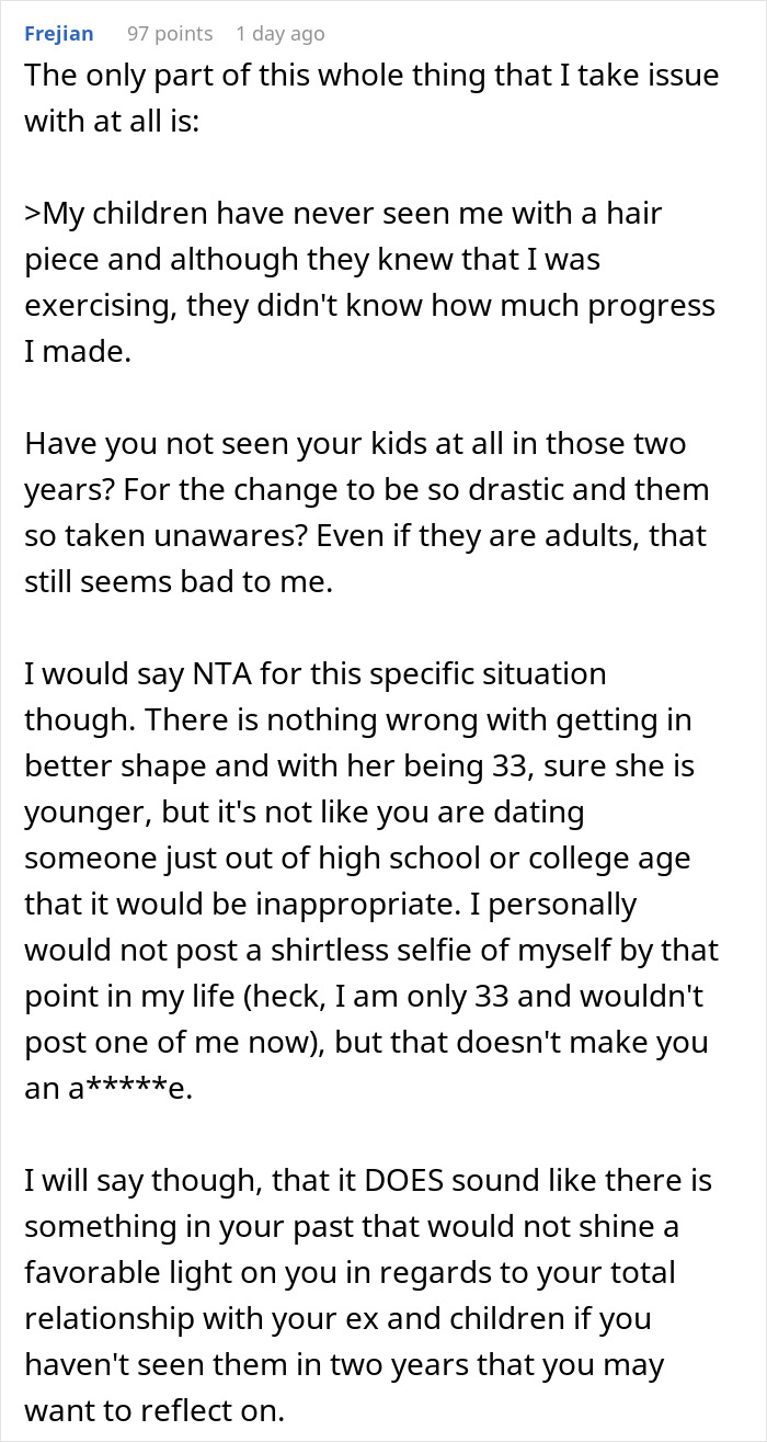 Man Shocks His Family With Post-Divorce Glow Up, His Ex Is Fuming And Calls It His “Mid-Life Crisis” Man Shocks His Family With Post-Divorce Glow Up, His Ex Is Fuming And Calls It His “Mid-Life Crisis”