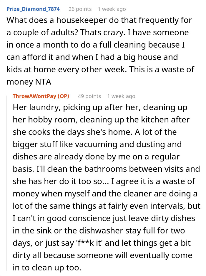 Guy Won't Pay For Housekeeping Service After Wife Gets Laid Off At Her Job, Drama Ensues Guy Won't Pay For Housekeeping Service After Wife Gets Laid Off At Her Job, Drama Ensues