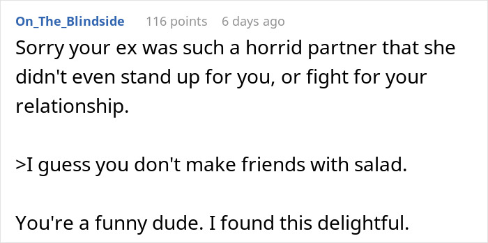 “Pass The Salad”: Silence Settles As Family Realize Woman’s BF Understood Their Insults Toward Him “Pass The Salad”: Silence Settles As Family Realize Woman’s BF Understood Their Insults Toward Him