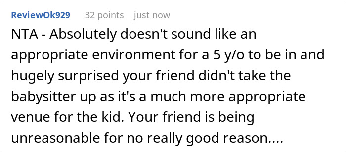 "[Am I The Jerk] For Telling My Friend She Can’t Come If She Brings Her Kid"