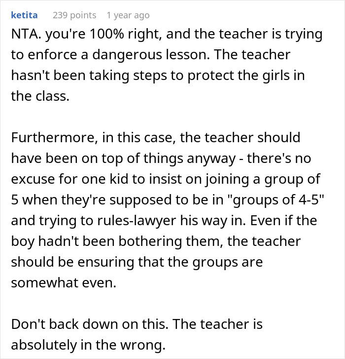 Pupil Keeps Harassing Female Classmates, Teacher Pays No Heed, Mom Shuts It Down With Other Parents