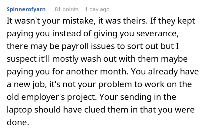 Person Gets Fired, Is Asked Why Their Project Isn't Completed Two Months Later