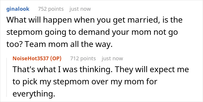 Stepmom Tells Teen Not To Invite His Mom To His Graduation, He Tells Stepmom Not To Come Instead