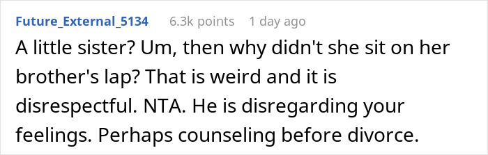 Woman Is Uncomfortable With 18 Y.O. Guest "Making Passes" At Her Husband Woman Is Uncomfortable With 18 Y.O. Guest "Making Passes" At Her Husband