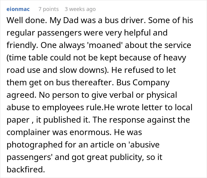 Bus Driver Maliciously Complies With Rude, Racist Passenger, Makes Him Walk Home Bus Driver Maliciously Complies With Rude, Racist Passenger, Makes Him Walk Home