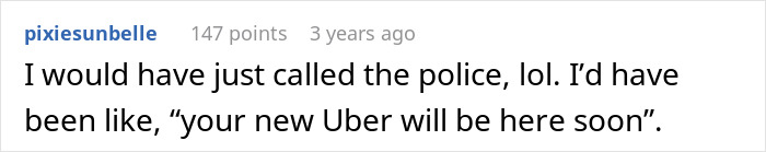 Woman Tries To Scam Uber Driver, He Maliciously Complies With Free Ride Woman Tries To Scam Uber Driver, He Maliciously Complies With Free Ride