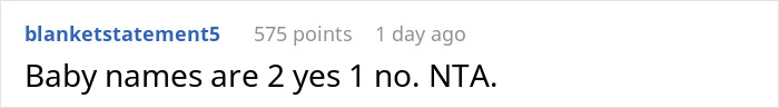 Man Asks If He’s A Jerk For Disliking Wife’s Choice For A Baby Name, Netizens Advise Him To Get Divorced Man Asks If He’s A Jerk For Disliking Wife’s Choice For A Baby Name, Netizens Advise Him To Get Divorced