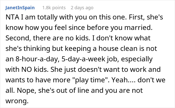 Wife Insists On Becoming A Housewife, Is Shocked Husband Wants Divorce Wife Insists On Becoming A Housewife, Is Shocked Husband Wants Divorce