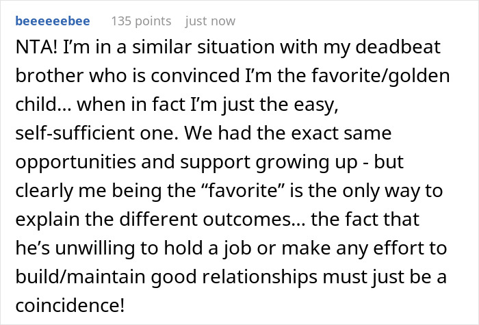 Envious Sister Wonders Why Sibling Gets A Car And She Doesn't, Learns She Is A Drain On The Family Envious Sister Wonders Why Sibling Gets A Car And She Doesn't, Learns She Is A Drain On The Family