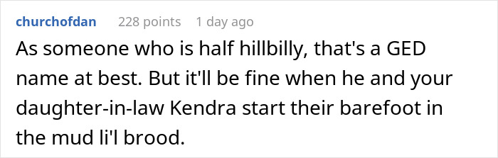 Man Asks If He’s A Jerk For Disliking Wife’s Choice For A Baby Name, Netizens Advise Him To Get Divorced Man Asks If He’s A Jerk For Disliking Wife’s Choice For A Baby Name, Netizens Advise Him To Get Divorced