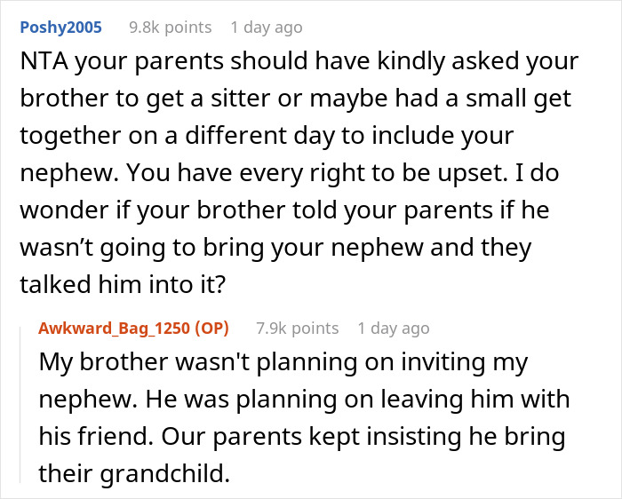 Parents Ignore Teen’s Request To Not Invite 5 Y.O. Nephew To B-Day Party, It Ends In Disaster Parents Ignore Teen’s Request To Not Invite 5 Y.O. Nephew To B-Day Party, It Ends In Disaster