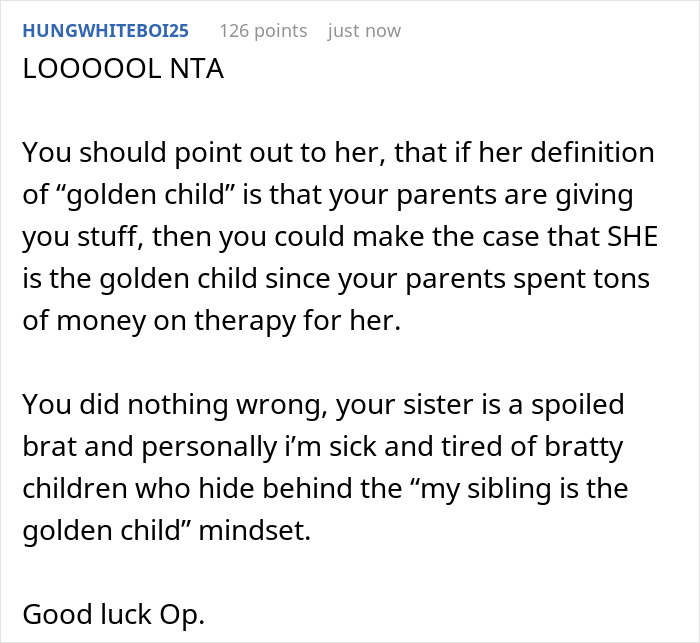 Envious Sister Wonders Why Sibling Gets A Car And She Doesn't, Learns She Is A Drain On The Family Envious Sister Wonders Why Sibling Gets A Car And She Doesn't, Learns She Is A Drain On The Family
